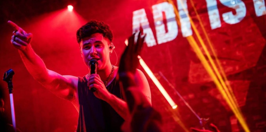 Concert Adi Istrate în Piața Cetății din Baia Mare