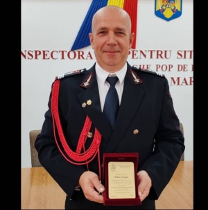 Colonelul Balaș Sergiu de la ISU Maramureș a trecut în rezervă după o carieră dedicată siguranței comunității