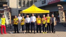 AUR Baia Mare a lansat campania „AUR te Aude” în municipiu