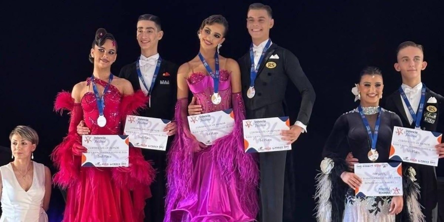 Două medalii de aur pentru România la WDSF Open Valencia 2026
