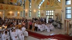 Parohia „Sfânta Maria” din Baia Mare a celebrat Prima Sfântă Împărtășanie