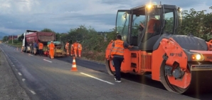 Lucrări de reparații pe Varianta de Ocolire Baia Mare