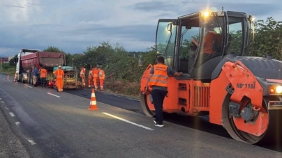 Lucrări de reparații pe Varianta de Ocolire Baia Mare