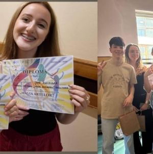 Educație prin artă: Colegiul Național „Mihai Eminescu” Baia Mare, pe podium la Concursul Interjudețean „Magia Artelor”