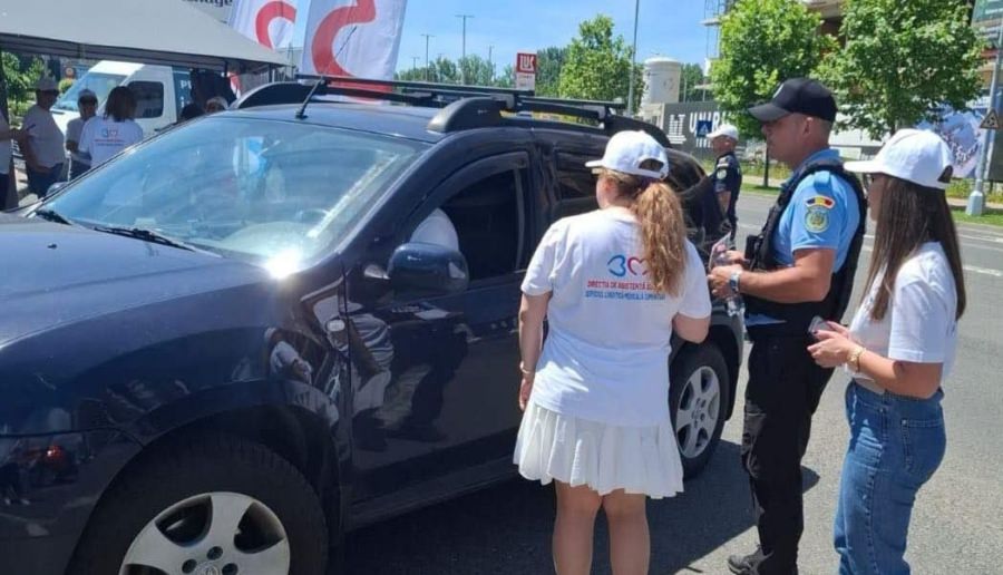 Șoferi și pietoni din Baia Mare, informați privind riscurile consumului de substanțe psihoactive