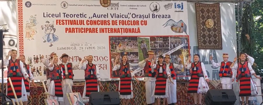 Ansamblul Folcloric „Măgura Cernești Junior”, locul I la Festivalul Concurs de Folclor „Joc și cânt la Breaza”