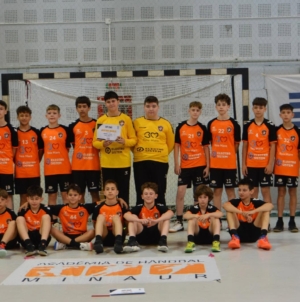 Juniorii 4 de la Academia de Handbal Minaur, locul 4 la turneul final