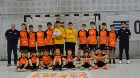Juniorii 4 de la Academia de Handbal Minaur, locul 4 la turneul final