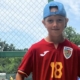 O jucătoare de la Fabrica de Campioni, la acțiunea de selecție pentru echipa națională U11
