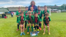 Două locuri pe podium pentru micii fotbaliști de la Bradul Vișeu de Sus la Cupa Galactic Bistrița