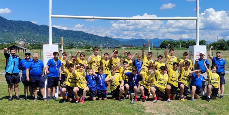 CS Florin Popovici Baia Mare, campioană națională la minirugby U14