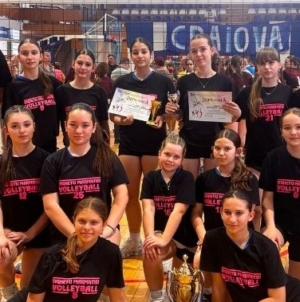 Echipa de volei U13 de la CSM Sighet, pe locul 5 în țară