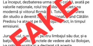 MAI: Atenție, informații false și pericol de furt al datelor personale!