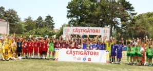 Echipa U13 a Școlii Gimnaziale „Dr. Ilie Lazăr” Giulești – câștigătoare a Cupei Satelor