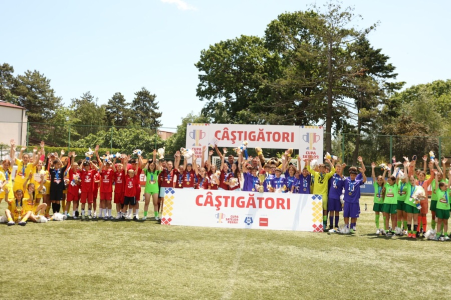 Echipa U13 a Școlii Gimnaziale „Dr. Ilie Lazăr” Giulești – câștigătoare a Cupei Satelor