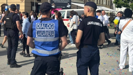 Weekend plin pentru jandarmii maramureșeni
