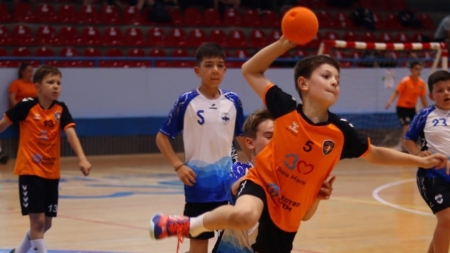 Un festival de handbal al copiilor în care toți participanții au fost câștigători