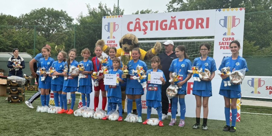 Echipa U11 a Școlii Profesionale Repedea, locul 2 la Cupa Satelor
