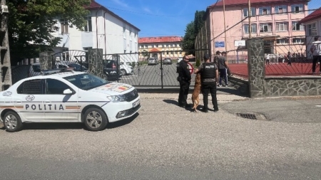 Acțiune desfășurată de polițiști pentru siguranța elevilor la Târgu Lăpuș