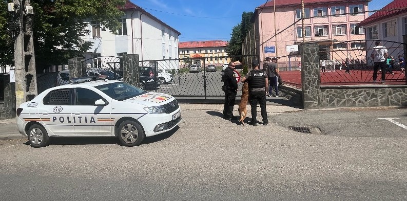 Acțiune desfășurată de polițiști pentru siguranța elevilor la Târgu Lăpuș