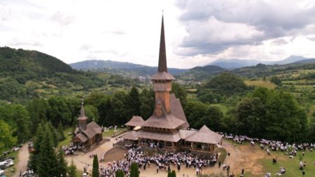 Mănăstirea Dragomirești se pregătește de hram