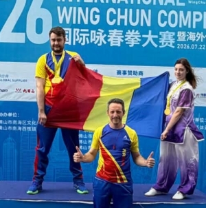 Sportivi din Baia Mare, pe podium la Competiția Internațională de Wing Chun din China