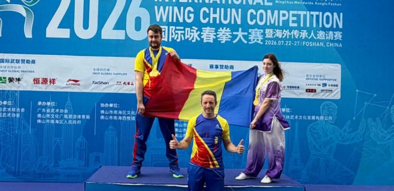 Sportivi din Baia Mare, pe podium la Competiția Internațională de Wing Chun din China