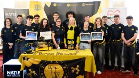 Echipa de robotică Tech-X de la Colegiul „Dragoș Vodă” Sighetu Marmației recrutează noi membri