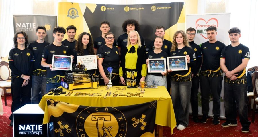 Echipa de robotică Tech-X de la Colegiul „Dragoș Vodă” Sighetu Marmației recrutează noi membri