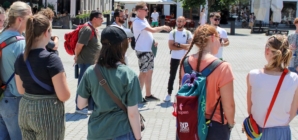 Schimb cultural în Baia Mare: Voluntari din SUA au descoperit orașul printr-o vânătoare de indicii urbană