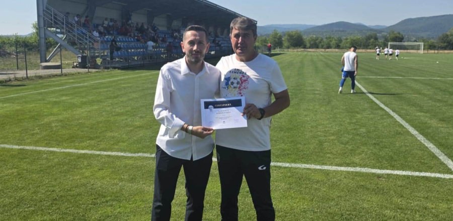 CS Academica Recea, distins cu certificarea SILVER de către Federația Română de Fotbal