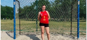 Sportiva Ionela Frișta din Baia Mare reprezintă țara noastră la Campionatul European de Beach Handball Junioare din Croația