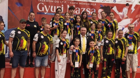 26 de medalii pentru ACS Dragonul Baia Mare la Cupa Memorială „Gyuri Mazsa” din Cluj-Napoca
