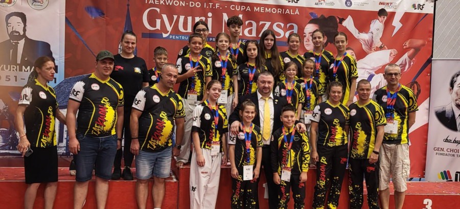 26 de medalii pentru ACS Dragonul Baia Mare la Cupa Memorială „Gyuri Mazsa” din Cluj-Napoca