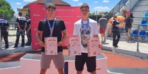 Sportivii băimăreni Darius Reniuc și Matei Nikolasz, medaliați la Campionatul Național de Atletism de la Craiova