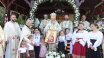 Preasfințitul Părinte Episcop Iustin a sfințit capela de cimitir a Parohiei Ortodoxe Satu Nou de Jos