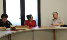 Dialog evocator cu Ana Christina Corlaciu Corlay la Biblioteca Județeană „Petre Dulfu” Baia Mare