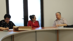 Dialog evocator cu Ana Christina Corlaciu Corlay la Biblioteca Județeană „Petre Dulfu” Baia Mare