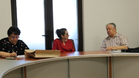 Dialog evocator cu Ana Christina Corlaciu Corlay la Biblioteca Județeană „Petre Dulfu” Baia Mare