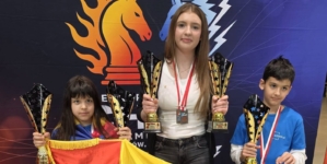 Sara Șunea a obținut două medalii de argint la Campionatul European de Șah Rapid și Blitz pentru Tineret