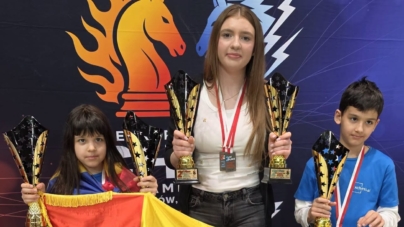 Sara Șunea a obținut două medalii de argint la Campionatul European de Șah Rapid și Blitz pentru Tineret