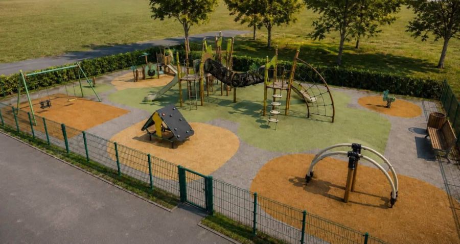 Investiție pentru copii: un loc de joacă modern va fi amenajat în Merișor