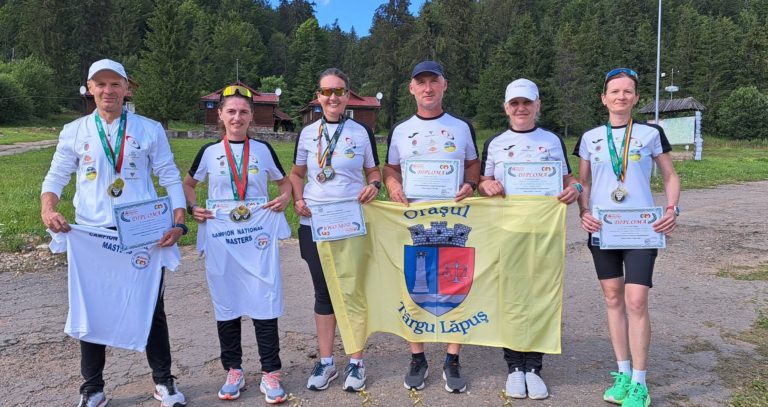 Sportivii de la ACS Athletic Târgu Lăpuș, pe podium la Campionatele Naționale Masters și Circuitul European de Alergare Montană