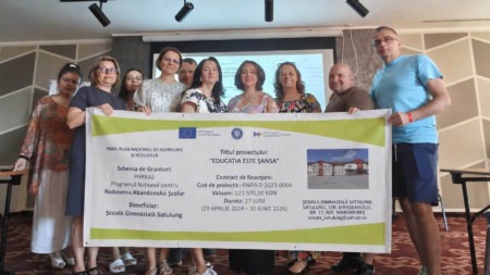Măsuri sustenabile împotriva abandonului școlar: Cadrele didactice din Satulung au participat la cursuri de formare profesională