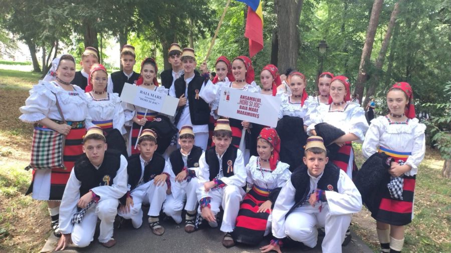 Ansamblul „Hori și joc” al Palatului Copiilor Baia Mare, apreciat la Festivalul Internațional de Folclor „Carpatica Deva”
