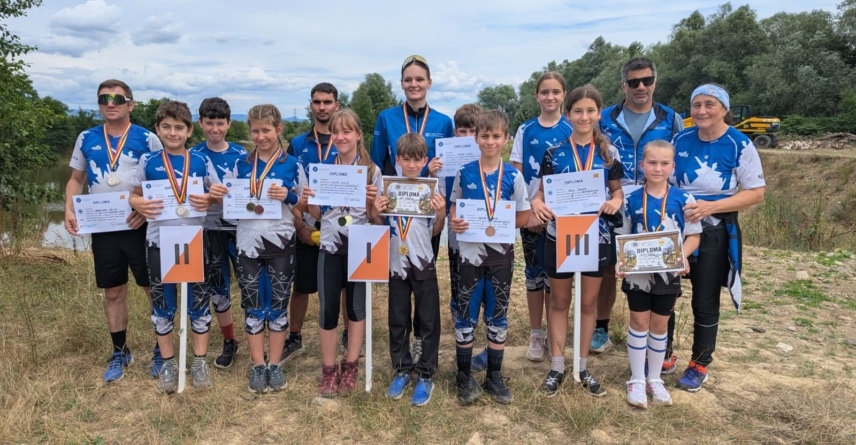 CS Știința Electro Sistem Baia Mare, 20 de medalii la Campionatele Naționale de Orientare cu Mountain Bike