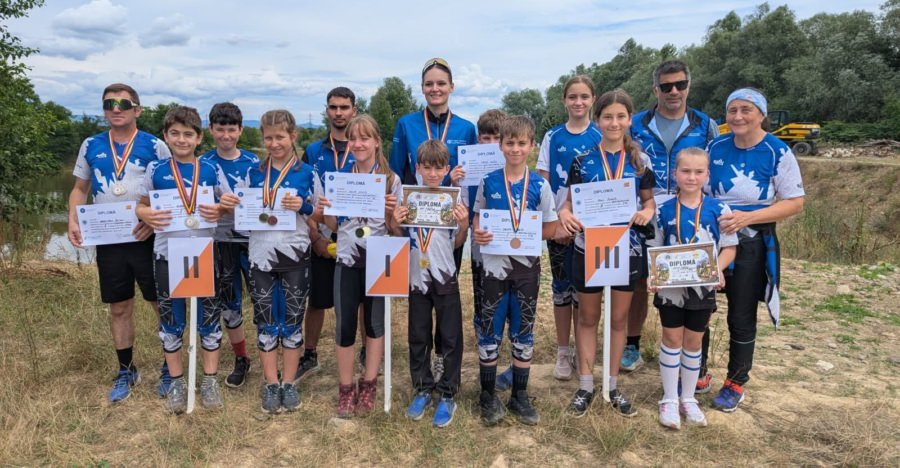 CS Știința Electro Sistem Baia Mare, 20 de medalii la Campionatele Naționale de Orientare cu Mountain Bike