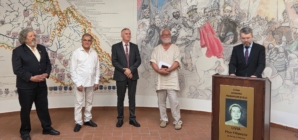 Expoziția „Noblețea marginii”, vernisată la Vișeu de Sus; Heraldica familiilor nobiliare maramureșene, reinterpretată artistic de Ioan Borlean