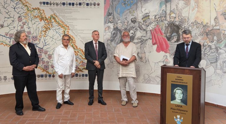 Expoziția „Noblețea marginii”, vernisată la Vișeu de Sus; Heraldica familiilor nobiliare maramureșene, reinterpretată artistic de Ioan Borlean