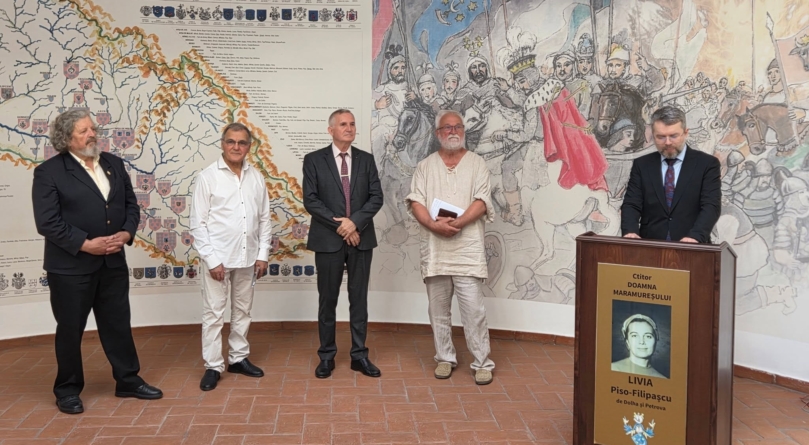 Expoziția „Noblețea marginii”, vernisată la Vișeu de Sus; Heraldica familiilor nobiliare maramureșene, reinterpretată artistic de Ioan Borlean